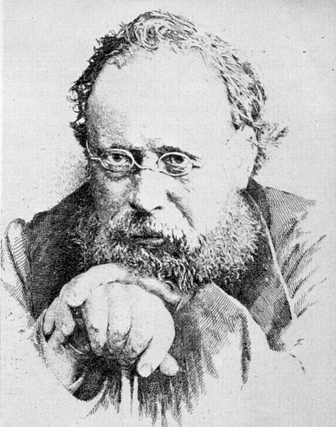 Pierre-Joseph Proudhon. Zeitgenössische Grafik